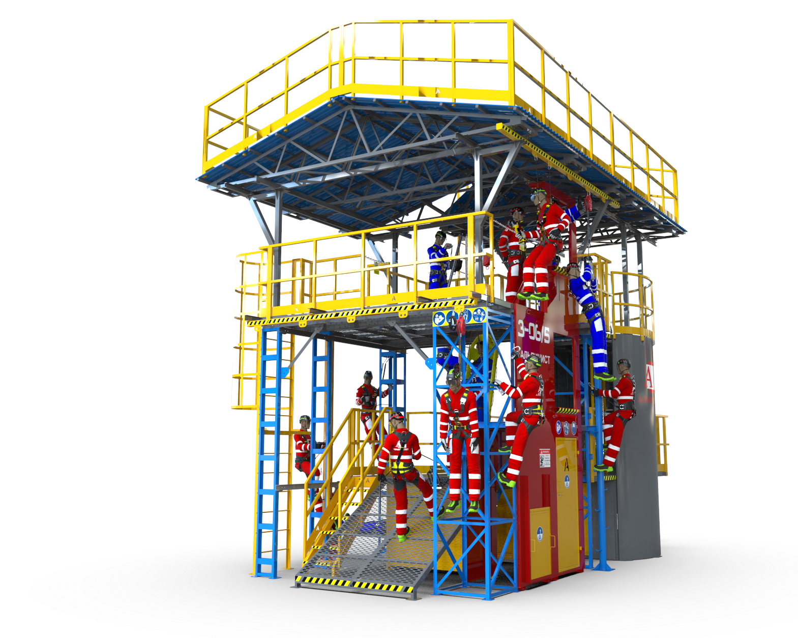 Учебно-тренировочный полигон Альпинист-03-06-5 в Сочи